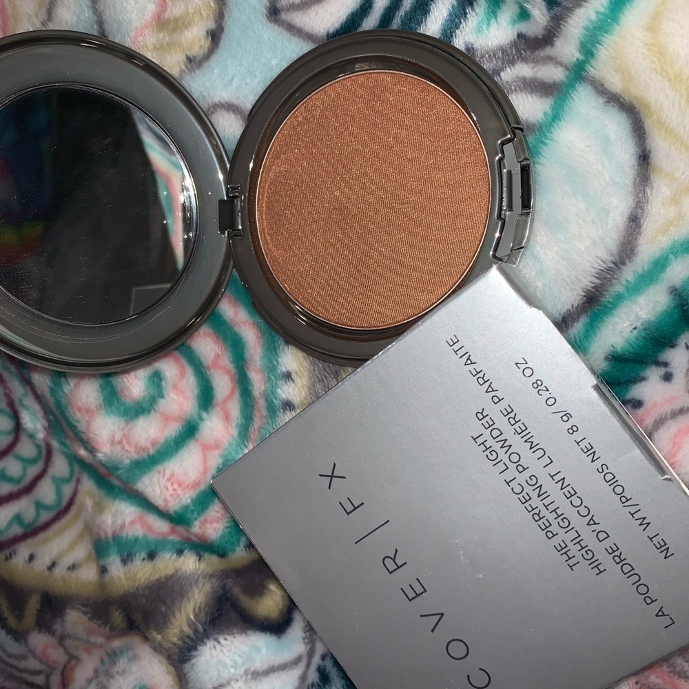 cover fax highlighting powder